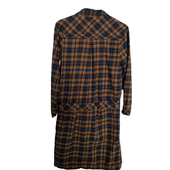 J. Peterman Flannel Plaid Dress - Picture 7 of 14